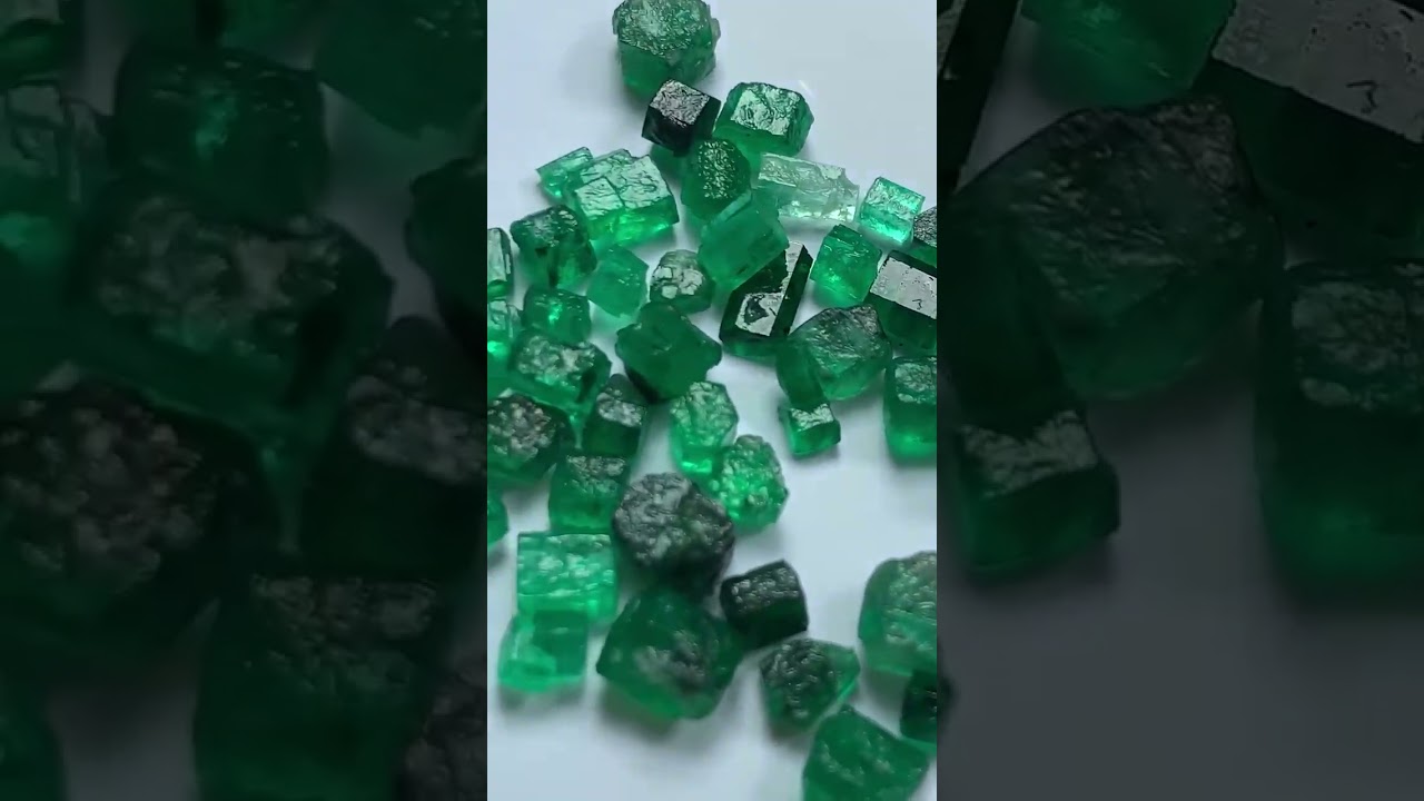 Most Expensive in the World 💎 | Rich Green Swat Emerald | 100 Carats | Sizes Under 1 to 6 Carats 💚