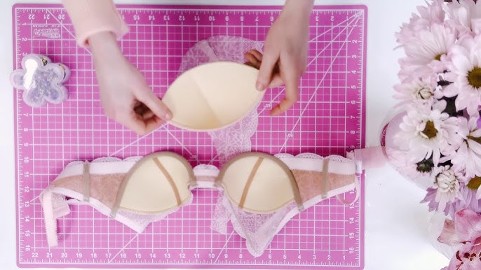 Foam Bra Cups Tutorial for Madalynne X Simplicity 8436: Episode 4 