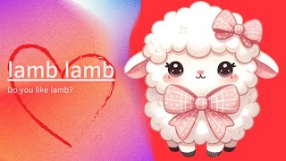 How to draw a lamb