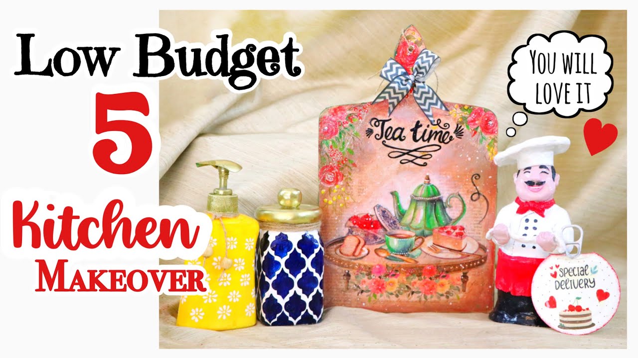 5 идей оформления КУХНИ по БЮДЖЕТУ