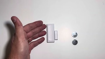 How to replace the batteries on a 2gig door/ window sensor.