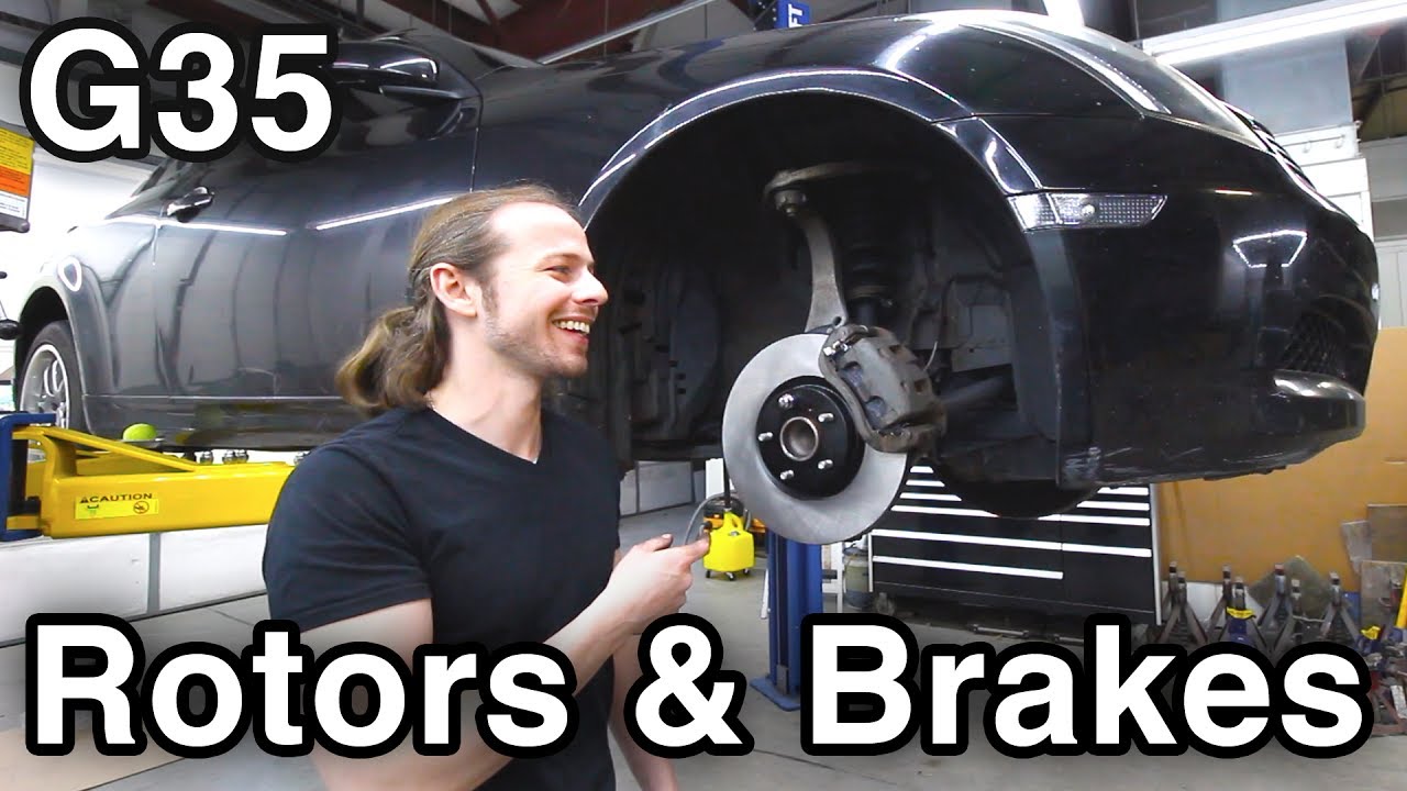 Change Rotors and Brakes [Infiniti G35/Nissan 350Z] (COMPLETE TUTORIAL