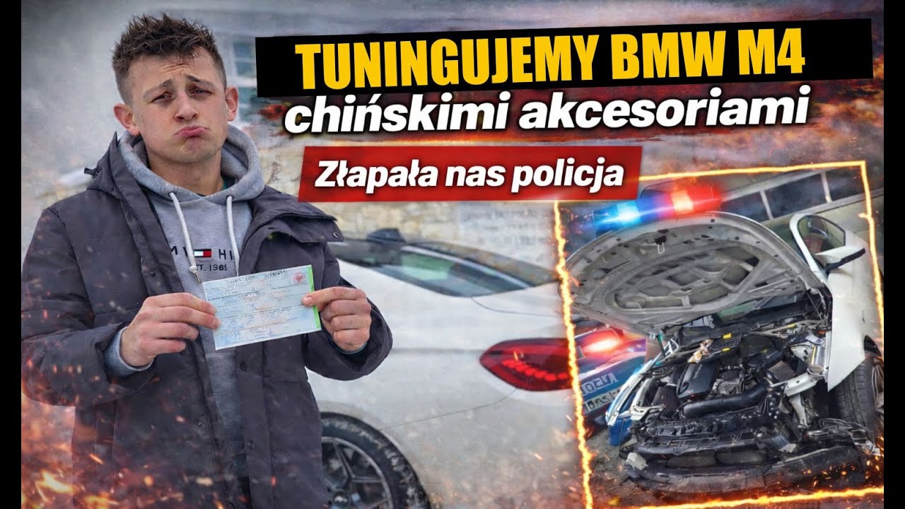 TUNINGUJEMY BMW M4 chińskimi akcesoriami | DOSTAŁEM DUŻY MANDAT