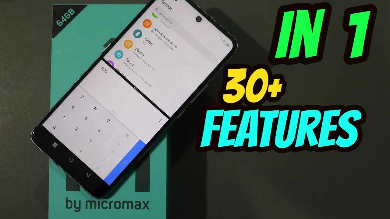 [Hindi] Micromax IN 1 Top 30+ Best Features |Micromax IN 1 Tips & Tricks