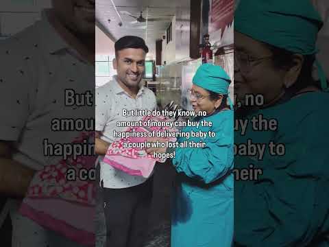 IVF Success Story की Pure Joy Profession से बढ़कर एक एहसास!! #shortsfeed #sankalphospital #babycare