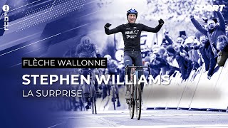 Cyclisme : Stephen Williams brave la grêle et remporte une édition dantesque de la Flèche wallonne