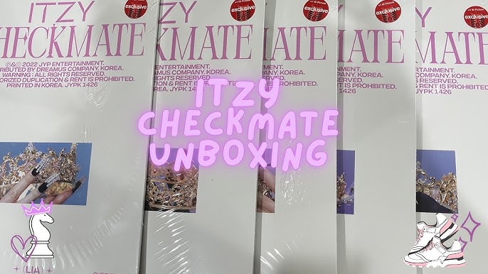 SIGNED* itzy checkmate unboxing! ❦ (limited & all 5 member