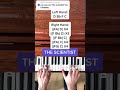 Coldplay The Scientist Easy Piano Tutorial With Letter Notes Shorts