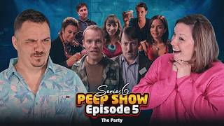 Mark's Last Party Before the Baby Arrives! 🤣 Americans React to Peep Show S6E5