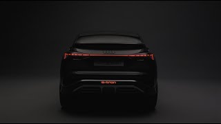 Audi Q4 e-tron Sportback concept: design highlights with Philipp Roemers.