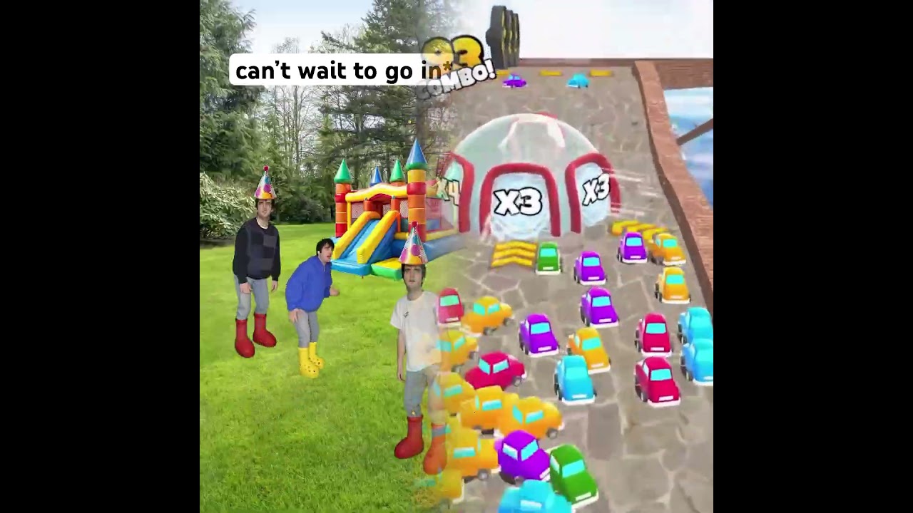 When There’s A Bounce House At The Birthday Party 🤣 