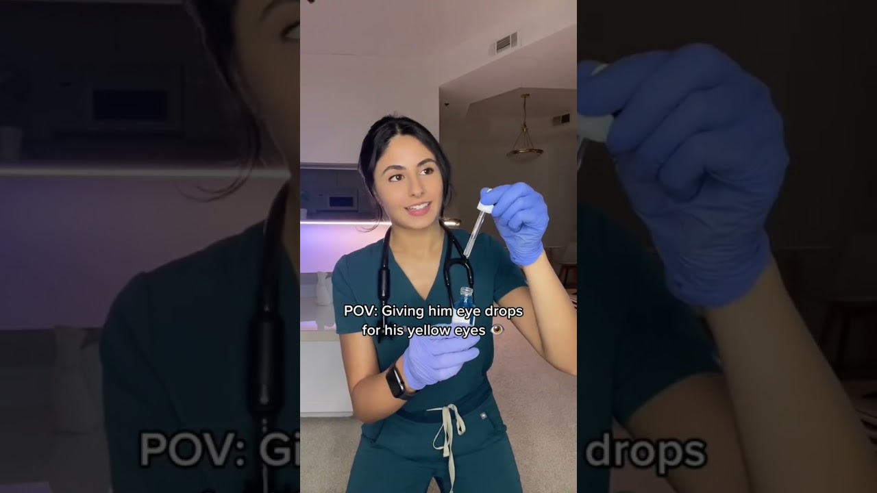 POV: Doctor, his eyes are yellow 👁️!