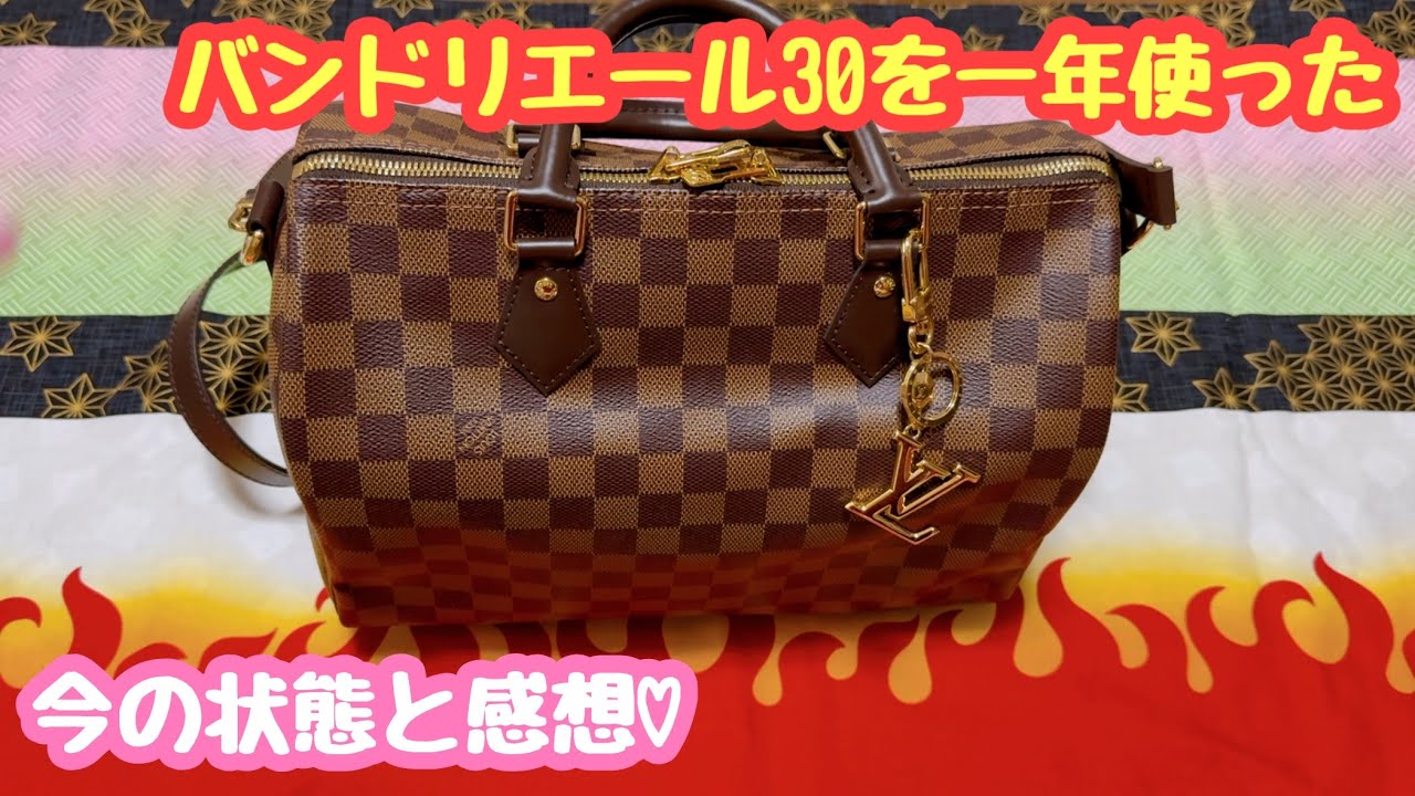 【LOUIS VUITTON】バンドリエール30購入から一年の状態と感想♡【バッグ】