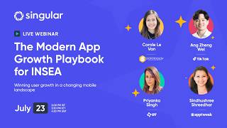 The Modern App Growth Playbook for INSEA (Recording)