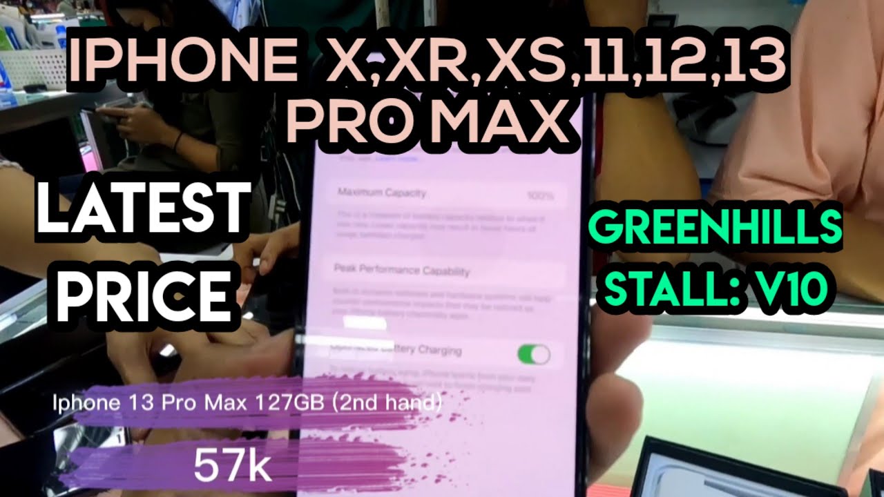 Latest Iphone Price XXSXR111213 Pro Max Greenhills YouTube