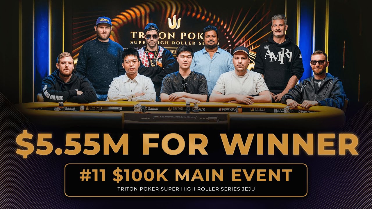 The Largest Six-Figure Buy-In Tournament of All Time | Triton Poker Jeju 2025 Final Table