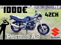 Test la meilleure moto a2 pour 1000 suzuki gse 500 de 1996