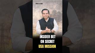 Insider Bet on Secret US Mission #iran #iranisraelwar #iranwar #trump #donaldtrump #donaldtrumpjr