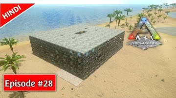 ARK SURVIVAL EVOLVED MOBILE : making revival platform (part 2)  | EP #27 (hindi) #arkmobile