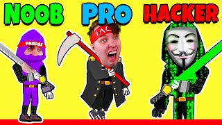Kan Jag Bli NOOB Vs PRO Vs HACKER (Death Incoming Avsnitt Två) Kan Jag Bli NOOB Vs PRO Vs HACKER (Death Incoming Avsnitt Två)