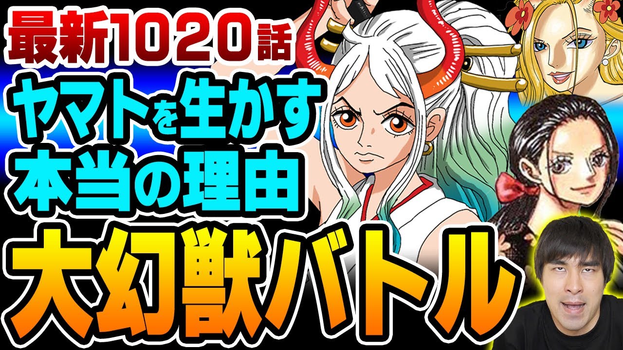 ワンピース 10 話 幻獣vs幻獣 開国する ヤマト と鎖国する カイドウ の能力対決があちい ロビン と ブラックマリア も白熱 One Piece Youtube