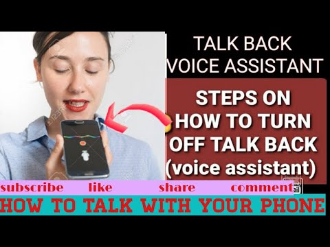 HOW TO DISABLE/ TURN OFF TALK BACK IN ANDROID PHONES - YouTube