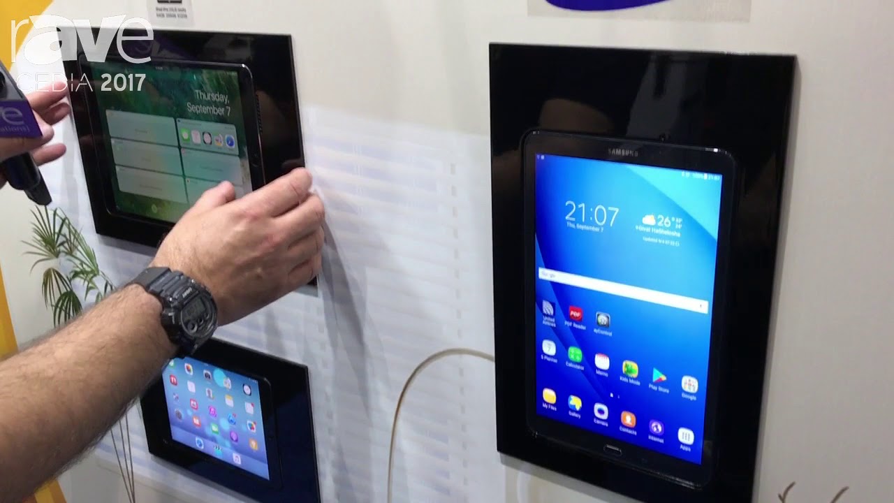 Cedia 2017 Wall Smart Announces New Flush Wall Mounts For Ipad Youtube