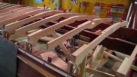 Steam Bending Mahogany Chines (Part 1) (Preview) Wooden Boat Restoration