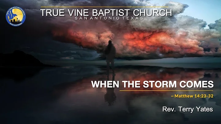 When The Storm Comes - Matthew 14:23-32, Rev. Terr...