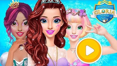 Princess Gloria Makeup Salon - Frozen Beauty Makeover Games For Girls 