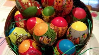 Decorare le tradizionali uova di Pasqua serbe - Serbian Easter eggs