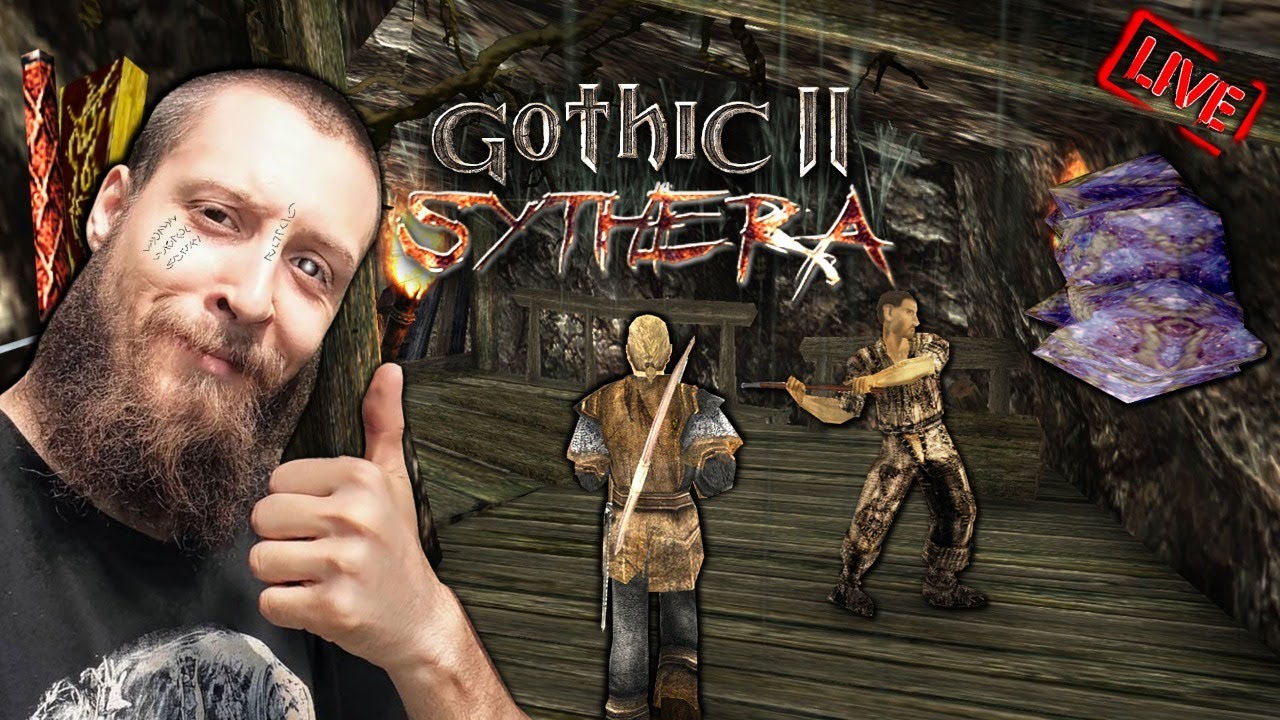 GOTHIC 2 Sythera #4 - WINO! (PL DUBBING)🔴 [NA ŻYWO]