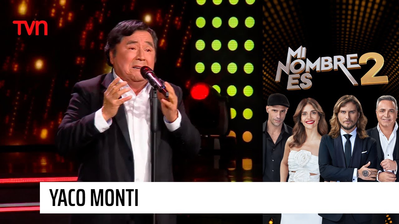 La impecable y emotiva presentación de Yaco Monti | Mi nombre es 2