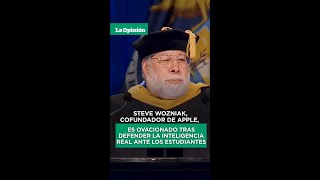 El cofundador de Apple, Steve Wozniak, frena el avance de la IA con una épica frase / La Opinión