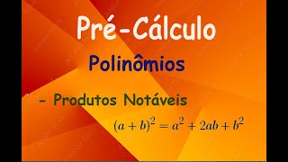Pre-Calculus: Notable Products Pre-Calculus: Notable Products