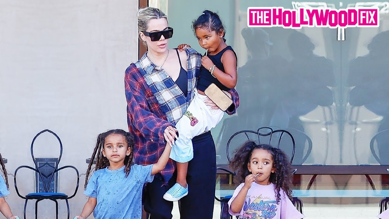 Khloe Kardashian Takes Her Daughter True Thompson, Nieces Dream Kardashian & Chicago West To Karate