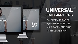 Universal - Smart Multi-Purpose WordPress Theme Free Download