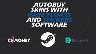 New Skinhunting Autobuy Bot Csmoney Bot Steam Bot Autobuy Rare Floats And Stickers Free