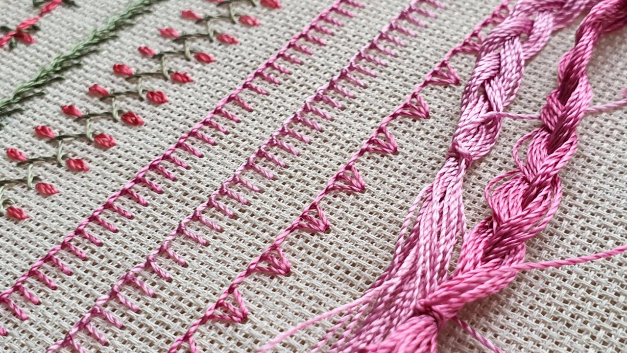 TEMEL NAKIŞ TEKNİKLERİ 7  | BATTANİYE İĞNESİ, BUTTONHOLE STITCH