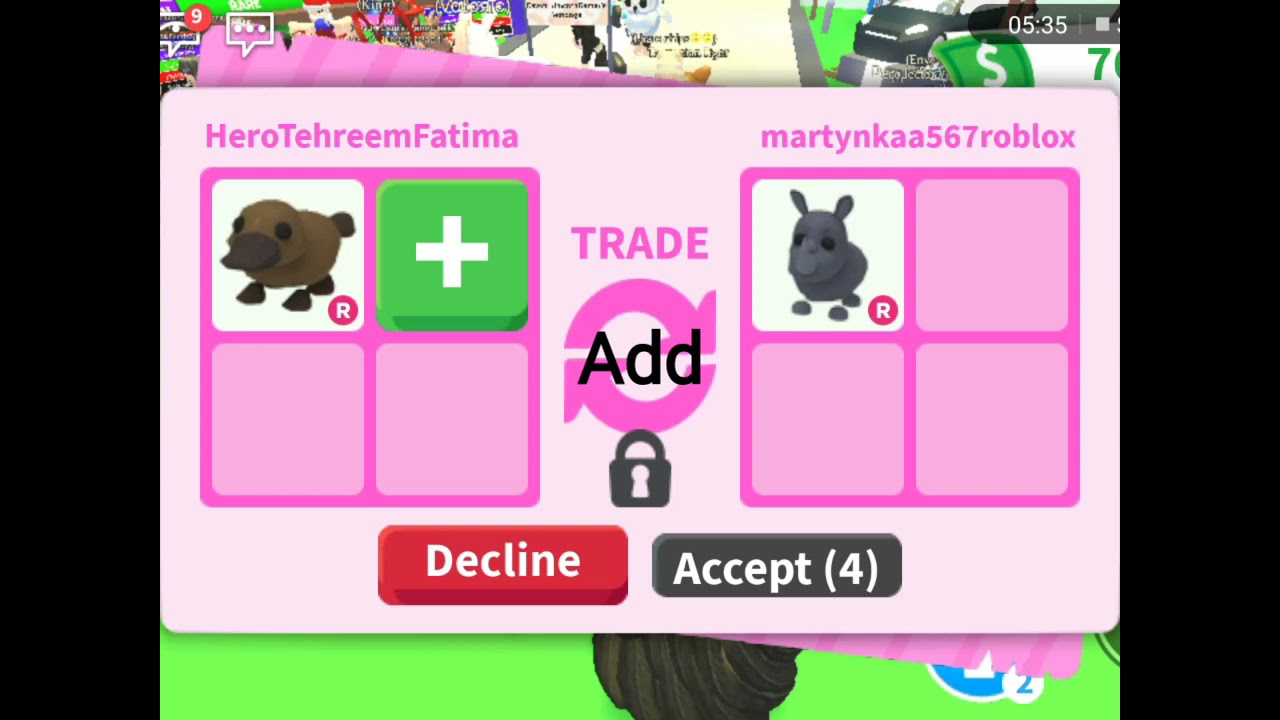 What does a platypus worthAdopt me YouTube