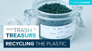 Recycling Ocean Plastic Into Plastic Granulate | Cleaning Oceans | The Ocean Cleanup