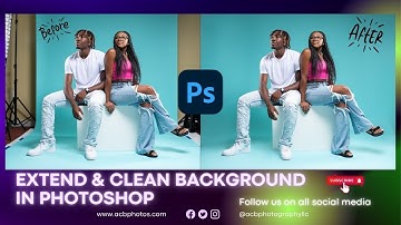 How to EASILY clean and smooth seamless backdrops in Photoshop 2024 | Photoshop Tutorial