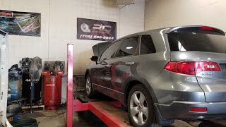 Acura RDX dyno tune on Hondata with results