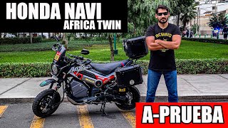 Honda NAVI AfricaTwin | A-Prueba - Test Drive - Review