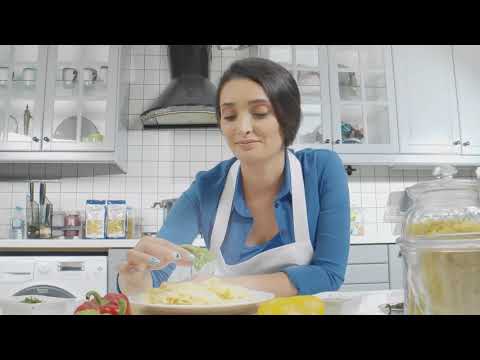 Video: Makaron Bilan Patlıcan Gumbazi