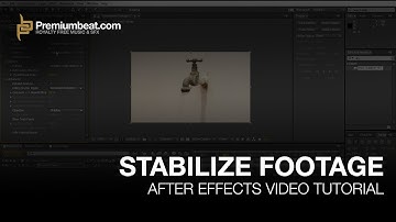 After Effects Tutorial: Stabilize Video Footage