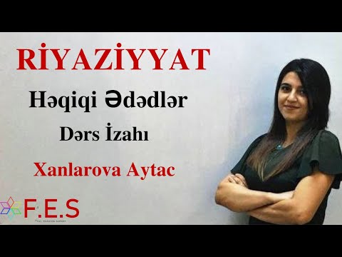 Video: Həqiqi ədədlərin hansı növləri var?