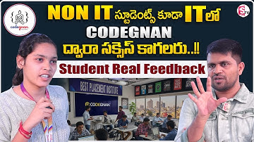 Why Choose Codegnan Over Other Institutes? 100% Placement Support | Student Real Feedback@Codegnan