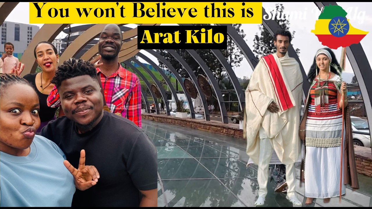 You Won't Believe This is Addis Ababa Ethiopia 🇪🇹 Arat kilo Walk - YouTube