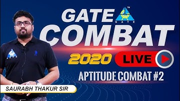 APTITUDE COMBAT #2 ... for GATE 2020
